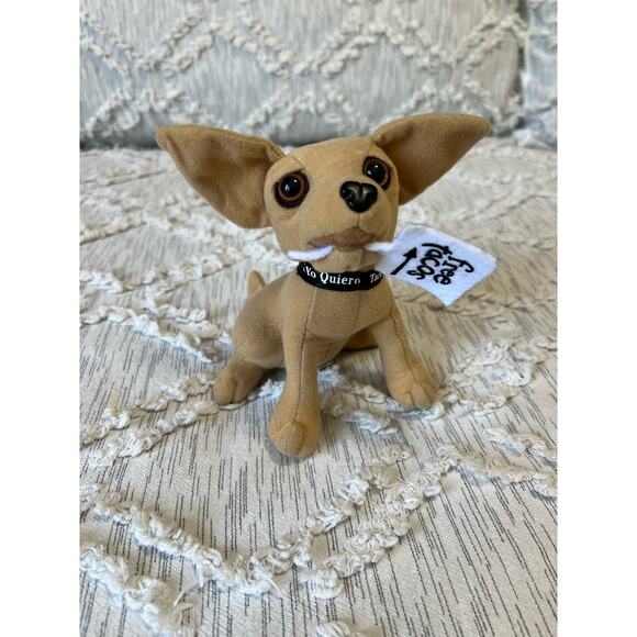Taco Bell Yo Quiero Chihuahua Plush Stuffed Animal Dog Applause - Picture 1 of 7